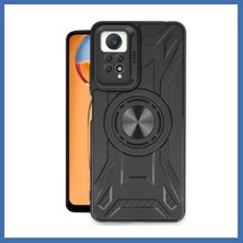 Evçem Redmi Note 12 Pro 4g Uyumlu Kılıf Lincoln Silikon - Siyah Evcem