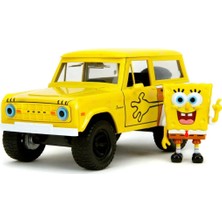Jada Sünger Bob 1973 Ford Bronco Model Aracı ve Figür