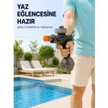 Uravas Store Uraselect Şarjlı Elektrikli Su Tabancası Yuvarlak Su Hazneli Otomatik Sürekli Atışlı