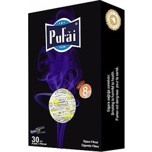Sigara Filtresi Tar Süzen Ağızlık Standart Boy 8 mm 30 Adet 1 Kutu Dark