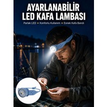 Bin1çeşit Kampçı Kafa Lambası Su Geçirmez Çok Modlu LED Yeni Nesil