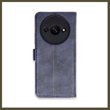 Northcity Redmi A3 4g Uyumlu Kılıf Trend S Plus Kapaklı Kılıf - Lacivert Bx