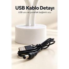 Uravas Store Uraselect Flamingo Neon Lamba Beyaz Gövdeli Yuvarlak Tabanlı