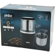 Uravas Store Uraselect Kahve - Baharat Öğütücü Makine 2pcs Çelik Öğütme Haznesi=2 Bıçaklı - 4 Bıçaklı 100GR Öğütme 200W SCM-2982