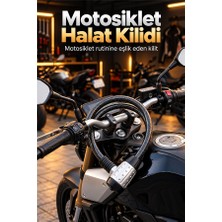 Mucit Home Kalınlık 25MM Uzunluk 1.4 Metre Uyumlu Anahtar Motorsiklet Kilidi