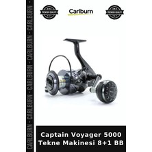 Carlburn Delux Serisi Captain Voyager 5000 Tekne Makinesi 8+1 Bb Gezi Sahil Su
