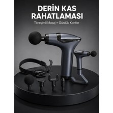 Uravas Store Uraselect Taşınabilir 3in1 Masaj Aleti Şarjlı Titreşimli Esneme Bantlı Yeni Nesil