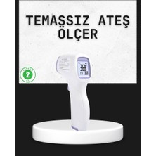 Uravas Store Uraselect Temassız Termometre Hızlı Ölçüm Güvenli Dijital Ateş Ölçer