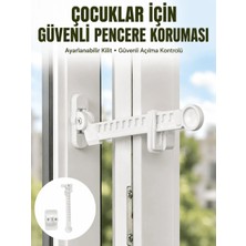 Uravas Store Uraselect Cam Pencere Açılma Kontrol Kilidi Kolay Montaj 3’lü Yeni Nesil