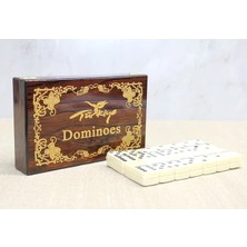 Uravas Store Uraselect Ahşap Kutulu Domino Oyunu TCX4220