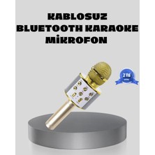 Uravas Store Uraselect Bluetooth Karaoke Mikrofon Şarjlı Uzun Pil Ömürlü Çok Fonksiyonlu