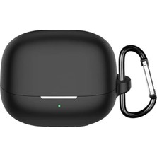 Kulaklık; Huaweı Freebuds Pro 5 ile Uyumlu Kılıf Darbeye Dayanıklı Silikon Yumuşak Koruyucu Toz ve Kirden Koruyan Free-Buds Pro 5 ile Uyumlu (Siyah, Huaweı Freebuds Pro 5)