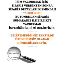Uravas Store Uraselect Isme Özel Osmanlı Tuğrası Temalı Benzinli Metal Çakmak ve Tabaka Seti – Lüx Hediye Seti - Dolu