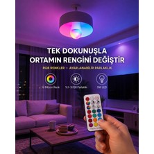 Uravas Store Uraselect Kumanda Destekli Çok Renkli Akıllı LED Ampul Yeni Nesil