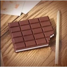 Uravas Store Uraselect Çikolata Kokulu Harika Kare Çikolata Not Defteri Chocolate Notebook