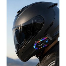 Uravas Store Uraselect Motosiklet Kaskı Için Bluetooth Intercom Kulaklık Uzun Pil Ömrü