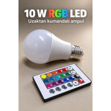 Uravas Store Uraselect Renkli LED Ampul Kumandadan Beyaz Işık Seçimli