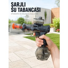 Uravas Store Uraselect Otomatik Su Tabancası Şarjlı LED Işıklı Basınçlı Su Püskürtmeli Oyuncak
