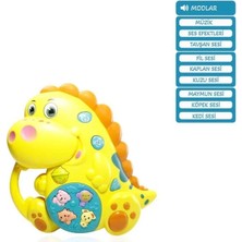 Uravas Store Uraselect JLG-855-76A Işıklı ve Müzikli Dinazor Bebek