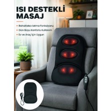 Uravas Store Uraselect Isıtmalı Masaj Minderi Masaj Motoru, Kablolu Kumanda ve Çoklu Masaj Modu