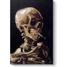 Vincent Van Gogh - Skull Tablosu 30 x 45