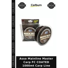 Carlburn Özel Seri Asso Mainline Master Carp Fc Coated 1000MT Carp Line Su Üstü Takım Aktivite