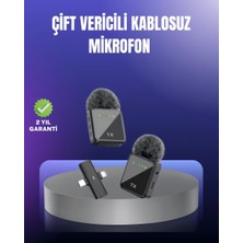 Uravas Store Uraselect Vlog Podcast ve Röportajlar Için Kablosuz Çift Yaka Mikrofon