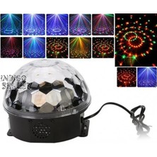 Uravas Store Uraselect Kumandalı Kristal LED Rgb Disko Topu