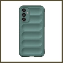 Northcity Samsung A56 Kılıf Optimum Silikon - Koyu Yeşil Bx