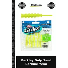 Carlburn Özel Üretim Berkley Gulp Sand Sardine Yemi Balık Avı Malzeme Ekipman