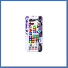 Vardem CFK30 40PCS Manyetık LEGO Alfabe ve Rakamlı 1 Adet Evcem