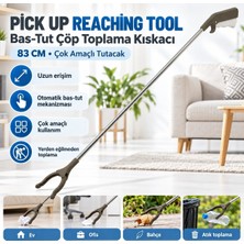 Uravas Store Uraselect Pick Up Reaching Tool Kalın Boru Otomatik Bas Tut Çöp Toplama Kıskacı 83CM Çok Amaçlı Tutacak
