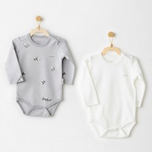 Andywawa AC26036 Keep Smiling 2'li Badi Grey