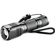 Uravas Store Uraselect F.b.ı F-82 T6 LED Zoomlu 2000 Lm Yüksek Işık Şarjlı El Feneri