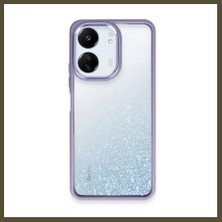Northcity Redmi 13C Uyumlu Kılıf Power Silikon - Lila Bx