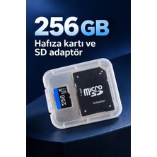 Uravas Store Uraselect 256 GB Micro Sd Hafıza Kartı ve Sd Adaptör
