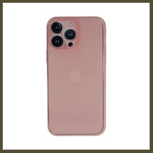Northcity iPhone 13 Pro Uyumlu Kılıf Pp Ultra Ince Kapak - Pembe Bx
