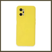 Northcity Realme 9i 4g Uyumlu Kılıf Nano Içi Kadife Silikon - Sarı Bx