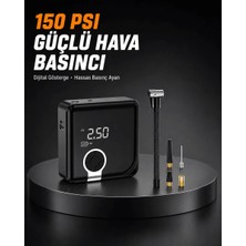 Uravas Store Uraselect Dijital Ekranlı Diyafram Tip Kompresör 150 Psı Güçlü Motorlu