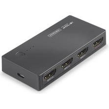 Uravas Store Uraselect Hdmı Switch 4K 3 Giriş 1 Çıkış Siyah SWH301