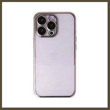 Northcity iPhone 14 Pro Uyumlu Kılıf Lensli Silikon - Gold Bx