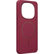 Uravas Store Uraselect Xiaomi Redmi Note 15 Pro Plus 5g Azus Magsafe Kapak - Bordo