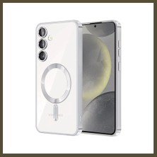 Northcity Samsung Galaxy A15 4g Uyumlu Kross Magneticsafe Kapak - Gümüş Bx