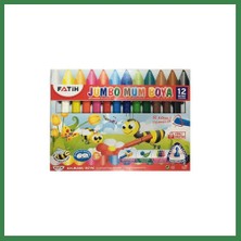 Bezos 12 Renk Wax Crayon Boya Kalemi 1 Adet BEZOS16