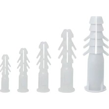 Uravas Store Uraselect 500 Adet 8 mm Plastik Dübel