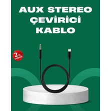 Uravas Store Uraselect Lightning To 3.5mm Aux Ses Dönüştürücü Kablo 1 Metre Stereo Uyumlu