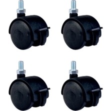 Uravas Store Uraselect Büyük Plastik Vidalı Frenli - 50MM HKS129 - 4 Adet