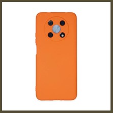 Northcity Huawei Nova Y90 Uyumlu Kılıf Nano Içi Kadife Silikon - Turuncu Bx