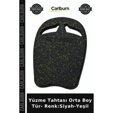 Carlburn Delux Serisi Yüzme Tahtası Orta Boy Tür- Renk:siyah-Yeşil Ekipman Aktivite Yardımcı