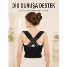 Uravas Store Uraselect Sırt Destek Korsesi Dik Duruş Için Ayarlanabilir Lastikli Postür ve Bel Korsesi